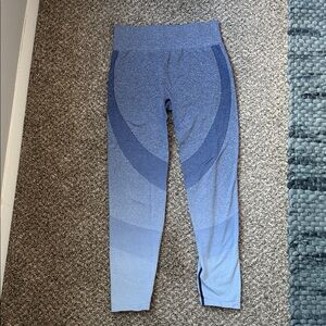 2010s Victoria Secret PINK Blue leggings